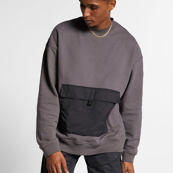 Nike Quest Fleece Long-Sleeve Crew - Picture 1 of 5
